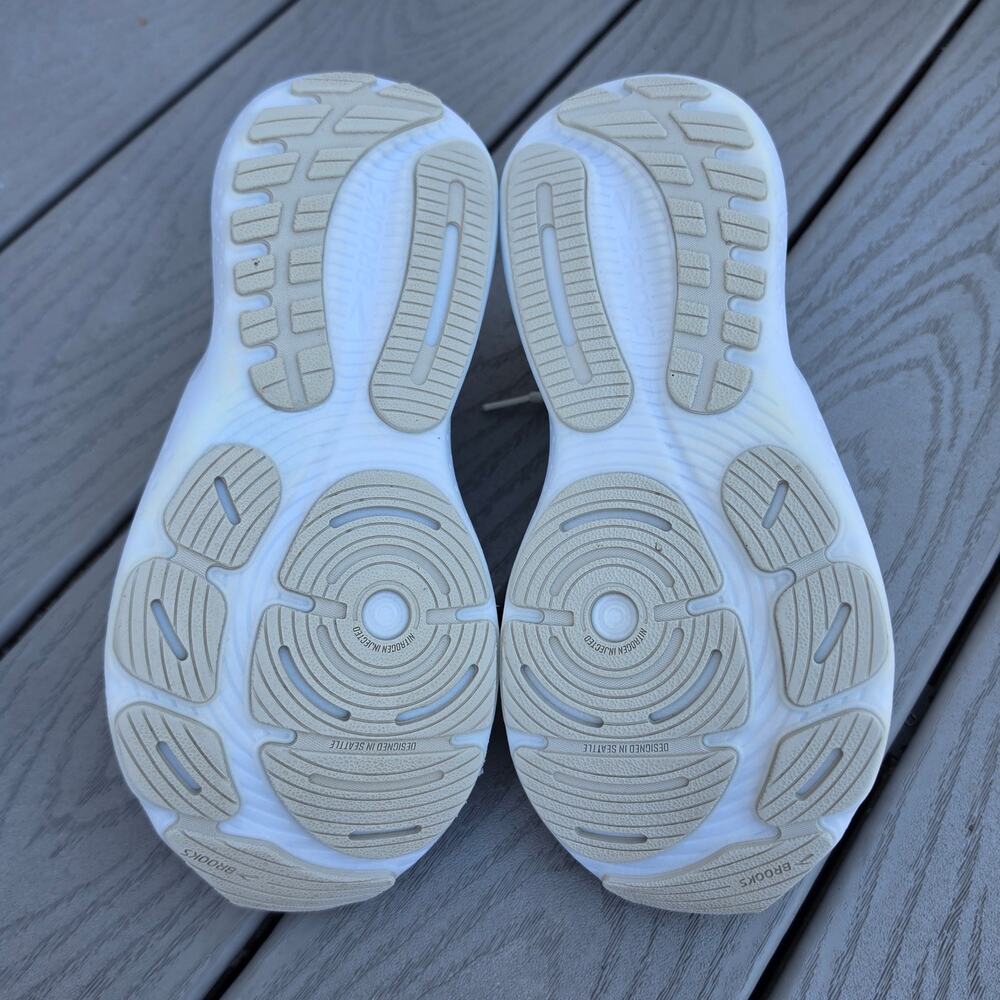 Brooks Women's Glycerin 21 Running Shoes White, Size 9.5 - Picture 5 of 6